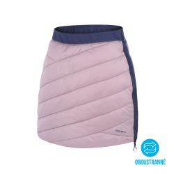 Husky Freez L lt.fd. wine/dk.blue dámska obojstranná zimná sukňa