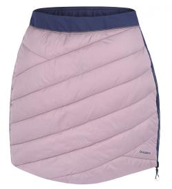 Husky Freez L lt.fd. wine/dk.blue dámská oboustranná zimní sukně
