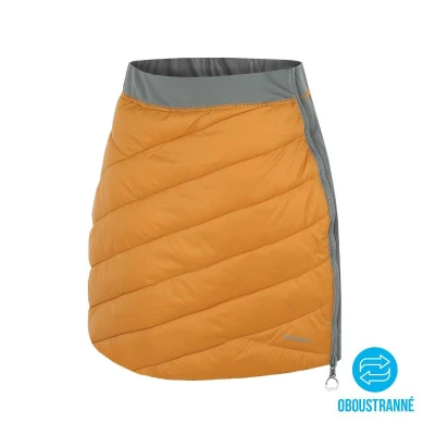Husky Freez L mustard/dk. grey green dámská oboustranná zimní sukně Husky Freez L mustard/dk. grey green dámská oboustranná zimní sukně