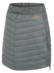 Husky Freez L mustard/dk. grey green dámská oboustranná zimní sukně