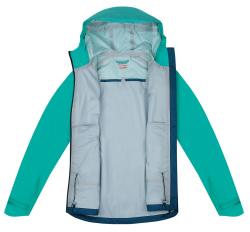 Husky Lamy L turquoise/blue dámská outdoor bunda