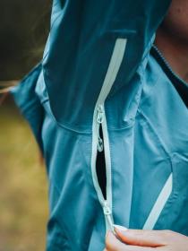 Husky Nakama L turquoise dámská outdoorová bunda