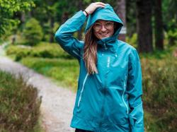 Husky Nakama L turquoise dámská outdoorová bunda