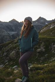 Husky Nakama L turquoise dámská outdoorová bunda