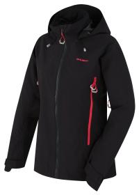 Husky Nakron L black dámská outdoor bunda + šátek Kilpi