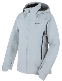 Husky Nakron L lt. grey dámská outdoor bunda + šátek Kilpi