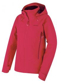 Husky Nakron L pink dámská outdoor bunda + šátek Kilpi