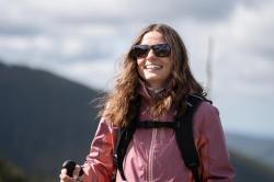 Husky Nanola L beige/grey dámská outdoorová bunda