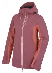 Husky Nanola L pink/orange dámská outdoorová bunda