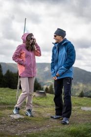 Husky Nanola L pink/orange dámská outdoorová bunda