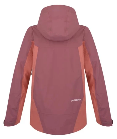 Husky Nanola L pink/orange dámská outdoorová bunda