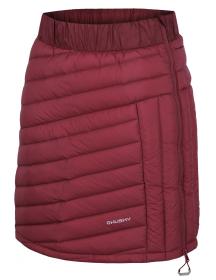 Husky Frozy L faded bordo dámska páperová sukňa