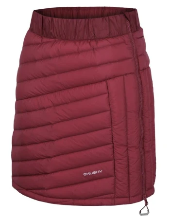 Husky Frozy L faded bordo dámská péřová sukně