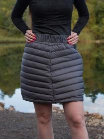 Husky Frozy L graphite dámská péřová sukně