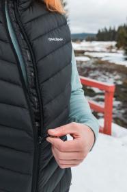 Husky Dresles L black dámská péřová vesta