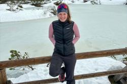 Husky Dresles L black dámská péřová vesta