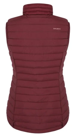Husky Dresles L dark bordo dámska páperová vesta