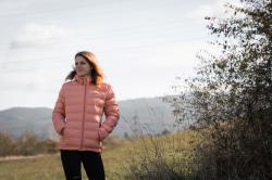 Husky Nenie L beige dámská plněná bunda