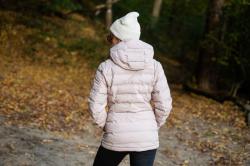 Husky Nenie L beige dámská plněná bunda