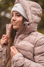 Husky Nenie L beige dámská plněná bunda