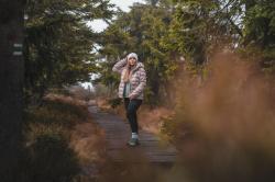 Husky Nenie L beige dámská plněná bunda