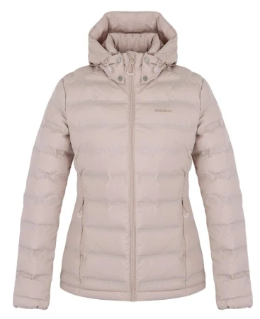 Husky Nenie L beige dámská plněná bunda