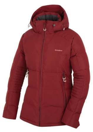Husky Norel L dark bordo dámská plněná zimní bunda Husky Norel L dark bordo dámská plněná zimní bunda