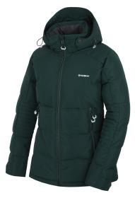Husky Norel L dark green dámská plněná zimní bunda Husky Norel L dark green dámská plněná zimní bunda