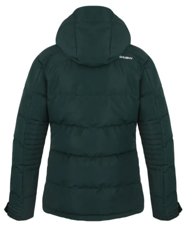 Husky Norel L dark green dámská plněná zimní bunda