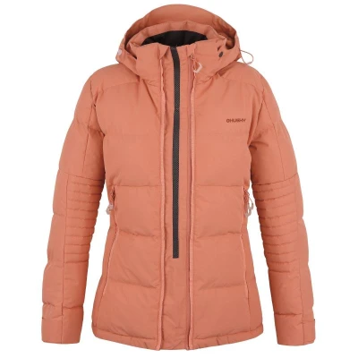 Husky Norel L faded orange dámská plněná zimní bunda