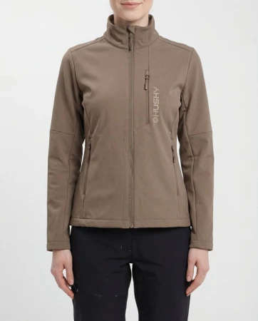 Husky Salfa L beige dámská softshell bunda