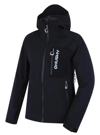 Husky Samai L black dámská softshell bunda