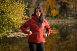 Husky Samai L bordo dámská softshell bunda