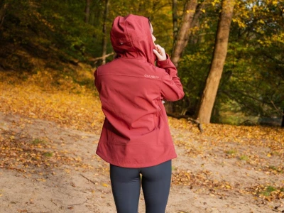 Husky Samai L bordo dámská softshell bunda