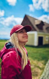 Husky Sauri L magenta dámská softshell bunda