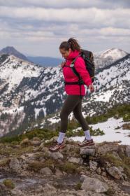 Husky Sauri L magenta dámská softshell bunda