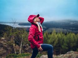 Husky Sauri L magenta dámská softshell bunda