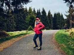 Husky Sauri L magenta dámská softshell bunda