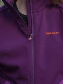 Husky Scooby L deep wine dámská softshell bunda