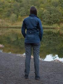 Husky Scooby L dk. blue dámská softshell bunda