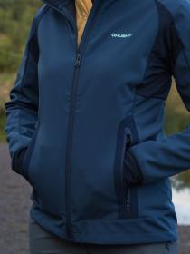 Husky Scooby L dk. blue dámská softshell bunda