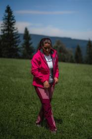 Husky Sevan L pink dámská softshell bunda