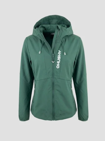 Husky Silvo L green dámská softshell bunda