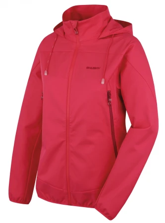 Husky Sonny L pink dámská softshell bunda