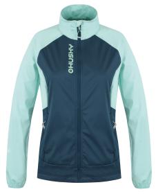 Husky Suli L mint/turquoise dámská softshell bunda