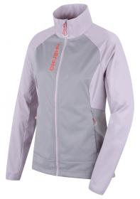 Husky Suli L purple/grey dámská softshell bunda