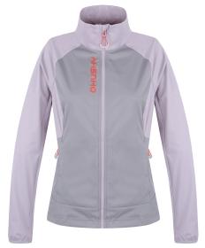 Husky Suli L purple/grey dámská softshell bunda