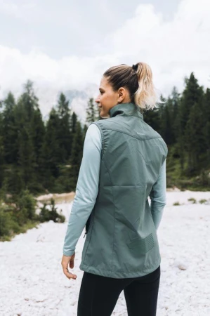 Husky Salien L faded green dámská softshell vesta