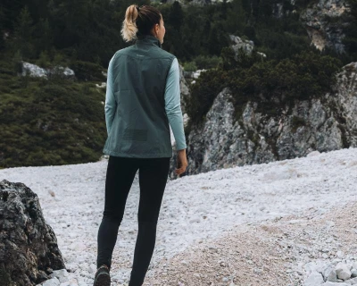Husky Salien L faded green dámská softshell vesta