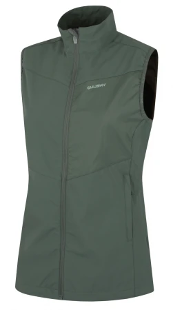 Husky Salien L faded green dámská softshell vesta